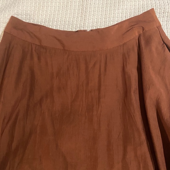 Brown Brielle Flare Skirt- Unique Vintage - Picture 2 of 5